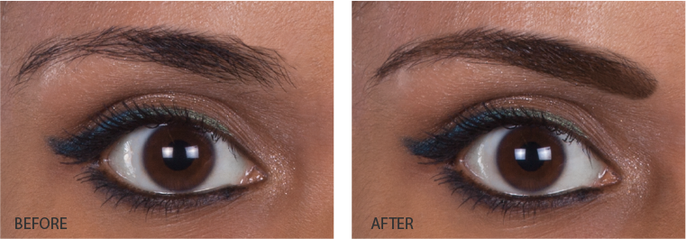Natural Feathered Look - Eye Shadow (761x265), Png Download
