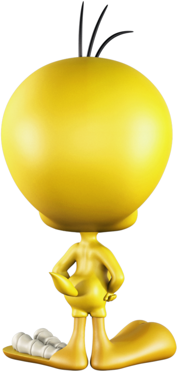 Mouseover To Rotate - Tweety Bird (800x800), Png Download