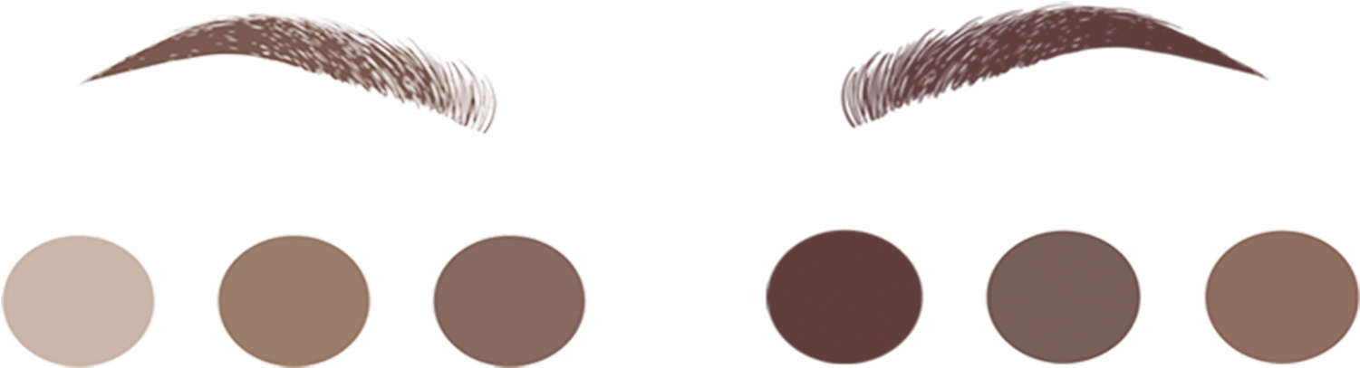 Brow Henna - Design (1500x1109), Png Download