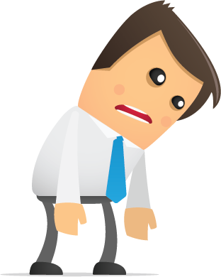 Cutesy Sad Person - Sad Man Icon Png (312x390), Png Download