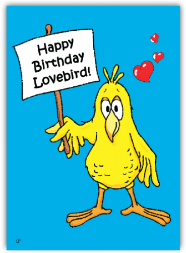 "big Tweety" Birthday Card By Uncle Pokey (500x500), Png Download