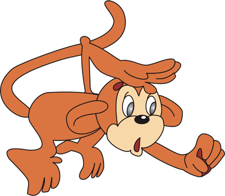 Monkey Tattoos, Funny Monkeys, Tattoo Art, Tattoo, - Клипарт Обезьяна (450x391), Png Download