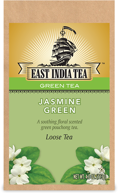 All Natural, 4 Oz - San Francisco Bay Coffee Jasmine Green Tea, 20 Ct. (650x650), Png Download
