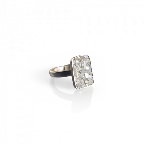 Raw Cut Diamond Plate Ring - Diamond Plate (480x480), Png Download