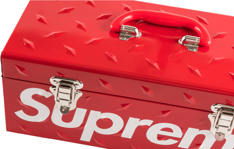 Supreme Diamond Plate Tool Box (1000x600), Png Download