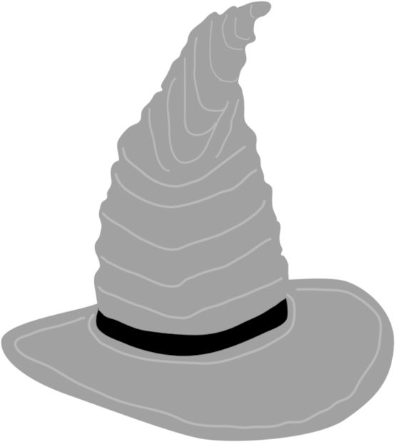 Gandalf Clipart Hat - Gandalf Hat No Background (856x934), Png Download