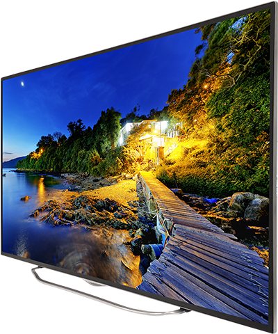 With 4x The Resolution Of Full High Definition Tvs - Led Tv High Resolution (541x497), Png Download