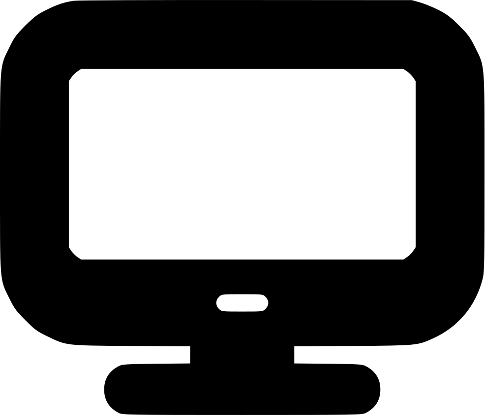 Hd Tv - - Computer Monitor (981x840), Png Download