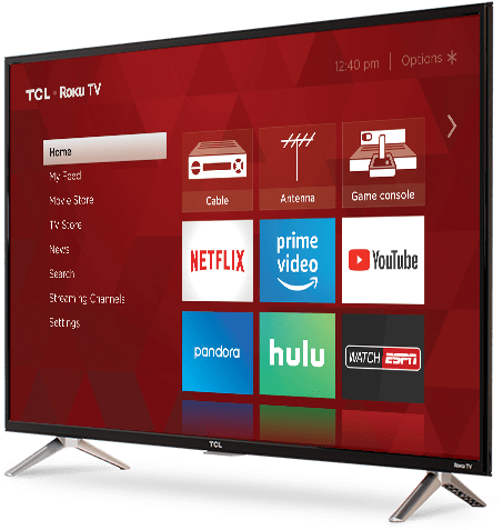 Hd Tv Rental - Tcl S Series 43s405 - 43" Led Smart Tv - 4k Ultrahd (720x480), Png Download