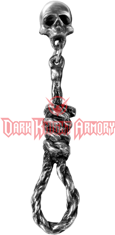 Hang Man's Noose Earring - Hang Man's Noose Earring By Alchemy Gothic, England (850x850), Png Download