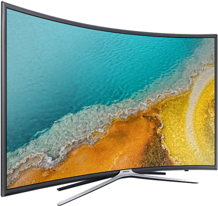 Smart And Curved Full Hd Samsung Led Television 138cm - Samsung Smart Tv Curved 49 (766x1000), Png Download
