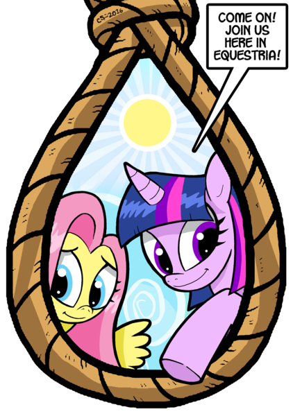 Posted - Come Join Us In Equestria (422x600), Png Download