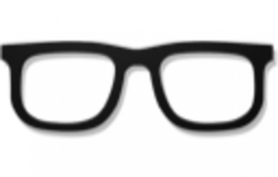 Nerd - Glasses (570x363), Png Download