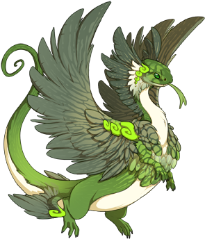 I Also Have Tony Soprano Himself, But He's A Pastel - Flight Rising Male Coatl (350x350), Png Download