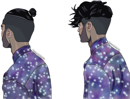 Zayn Malik, Zayn, And One Direction Image - Zayn Malik Fan Art Png (500x382), Png Download