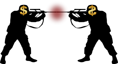 Soldier Silhouette (500x274), Png Download