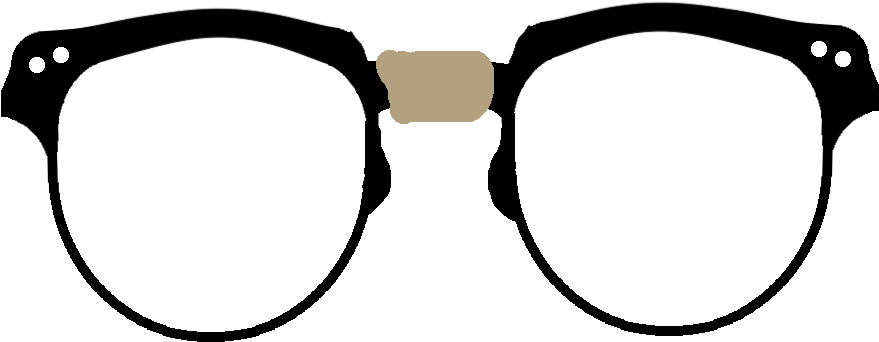 Nerd Glasses Png - Oakley Latch Key Black (900x600), Png Download