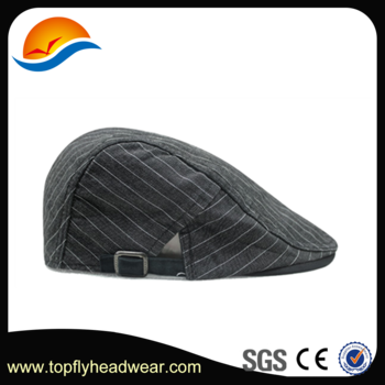 Sell As Hot Cake Cotton Fabric Striped French Beret - Baseball Cap (350x350), Png Download