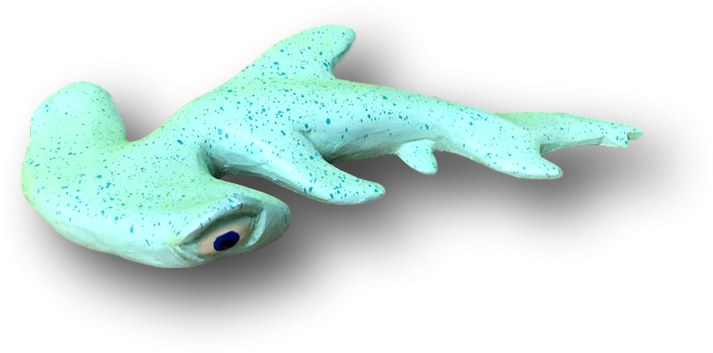 Ross The Legend Hammerhead Shark - Stuffed Toy (786x786), Png Download