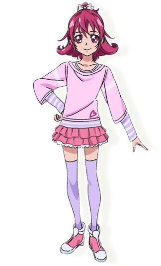 Glitter Heart - Doki Doki Pretty Cure Characters (328x585), Png Download