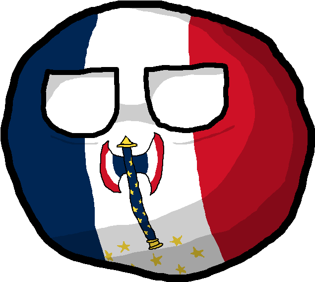 Vichy Franceball - Vichy France Countryball Png (890x761), Png Download