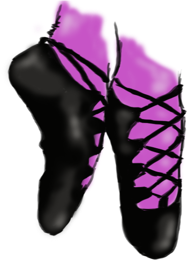 Dance Shoes Png - Sock (468x558), Png Download