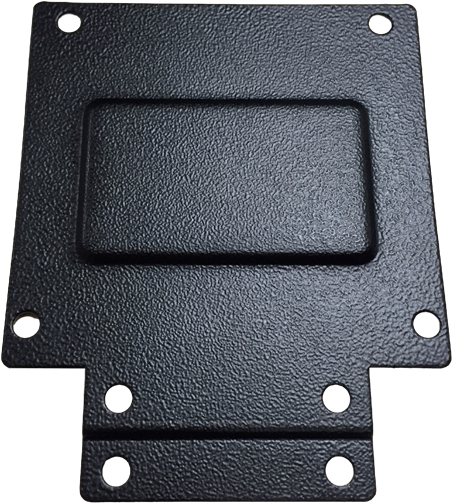 Suzo Happ Type A,b,c Coin Door Blank Plate [100 004] - Polka Dot (800x599), Png Download