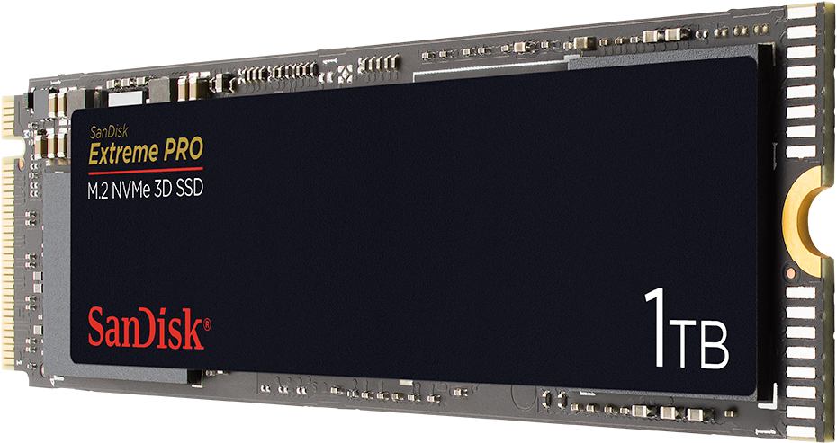 Sandisk Extreme Pro<sup>&reg - Sandisk Extreme Pro M 2 Nvme 3d Ssd (1000x1000), Png Download