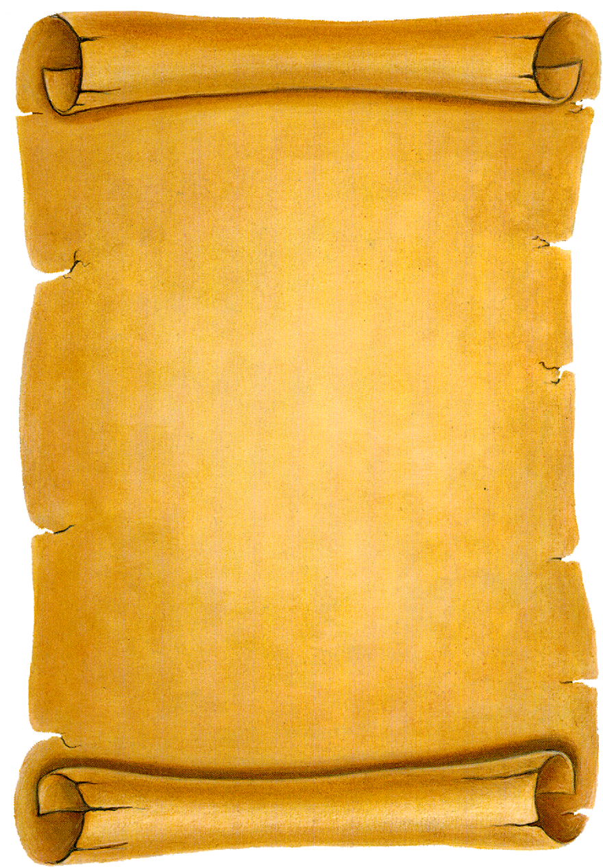 Blankscrollcoloured - Leather (906x1278), Png Download