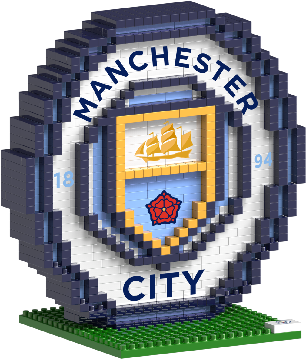 Manchester City Fc Brxlz Logo - Manchester City F.c. Poster Crest 3 (2048x1324), Png Download