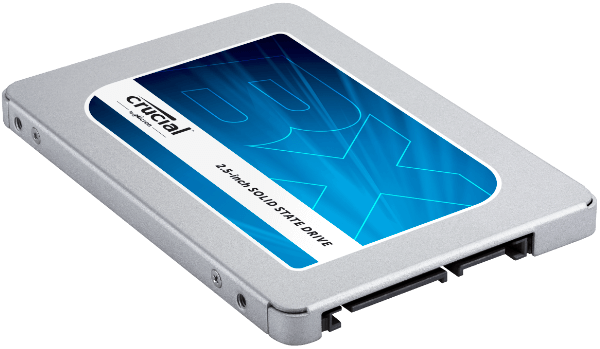 Upgrading To The Crucial Bx300 Ssd Is Perhaps The Easiest - Ssd Crucial (600x349), Png Download
