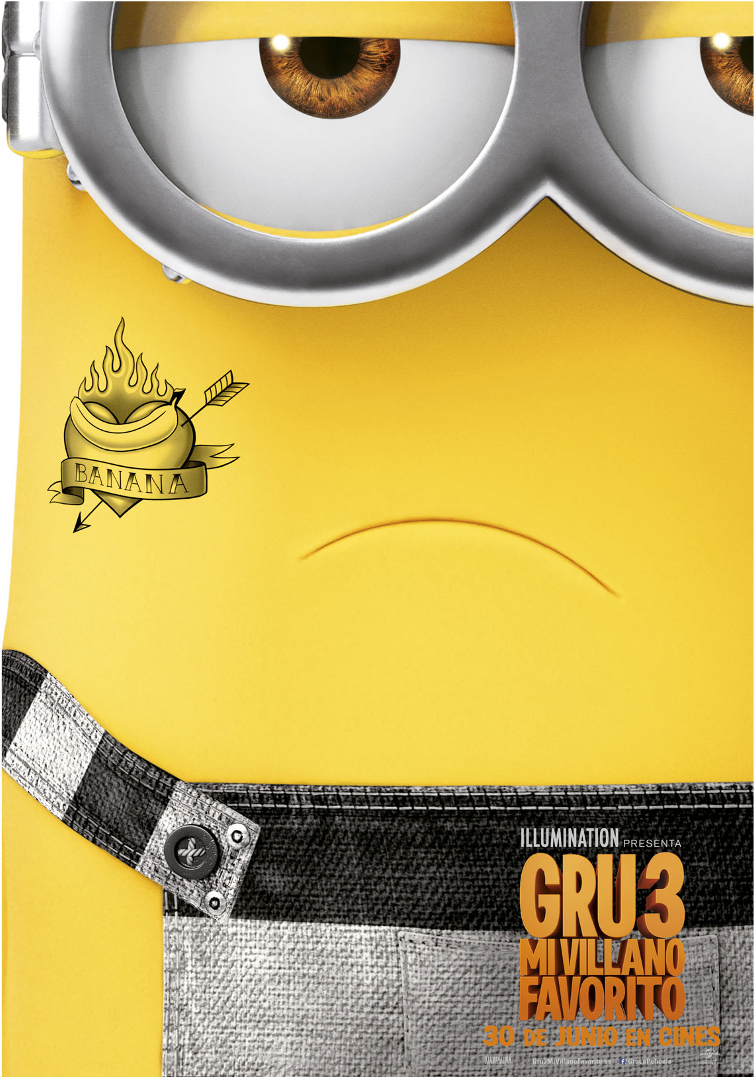 Despicable Me 3 Poster (794x1123), Png Download
