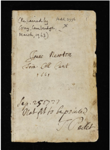 Two Millennia Old Copy Of Ten Commandments, Isaac Newton's - Handwriting (635x309), Png Download