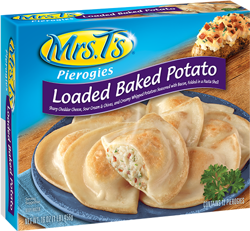 Ingredients - Mrs. Ts Pierogies Loaded Baked Potato Pierogies (503x465), Png Download