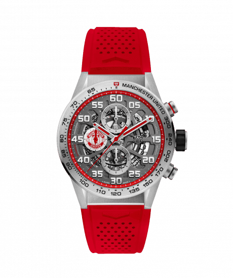 Tag Heuer Carrera - Tag Heuer Manchester United (460x547), Png Download