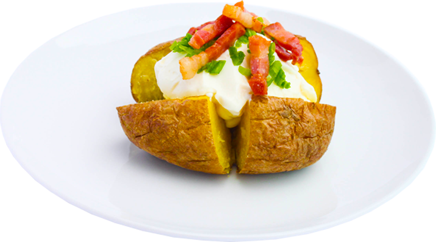Baked Potato (880x489), Png Download