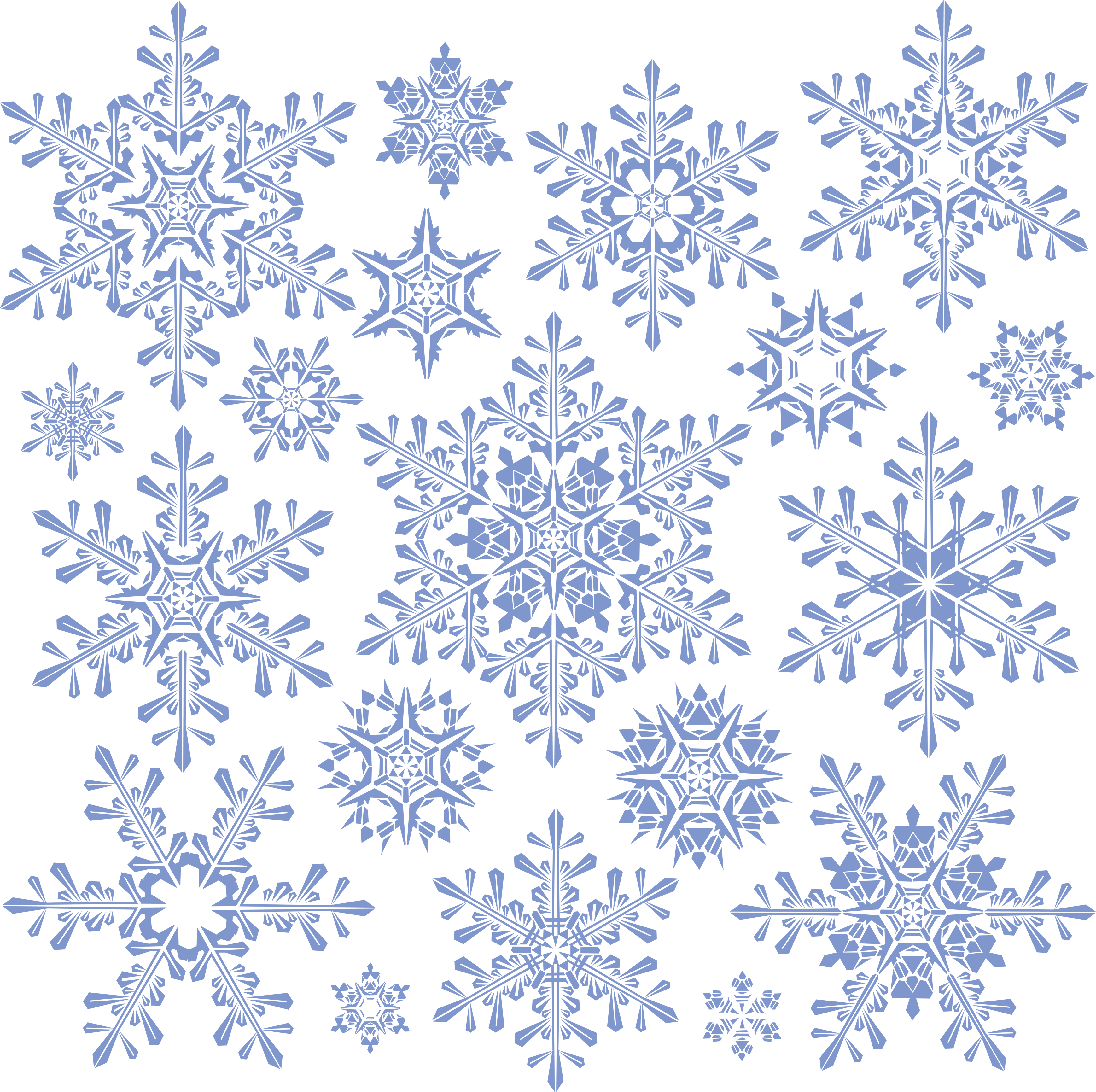 Snowflake Download (3476x3463), Png Download