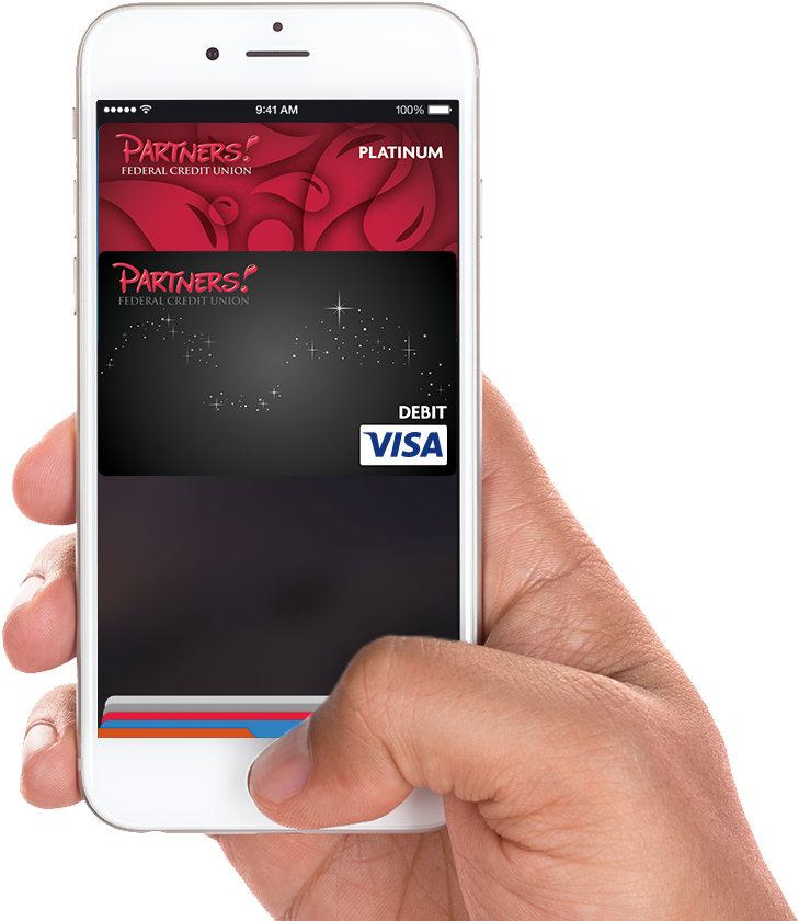 Apple Pay - Partners Fcu Debit Card (822x884), Png Download