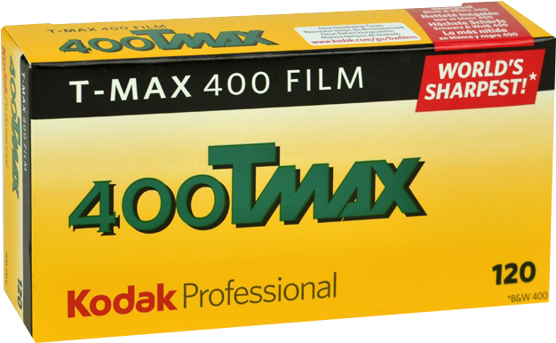 Kodak Tmax - Kodak Tmax 400 120 (700x498), Png Download