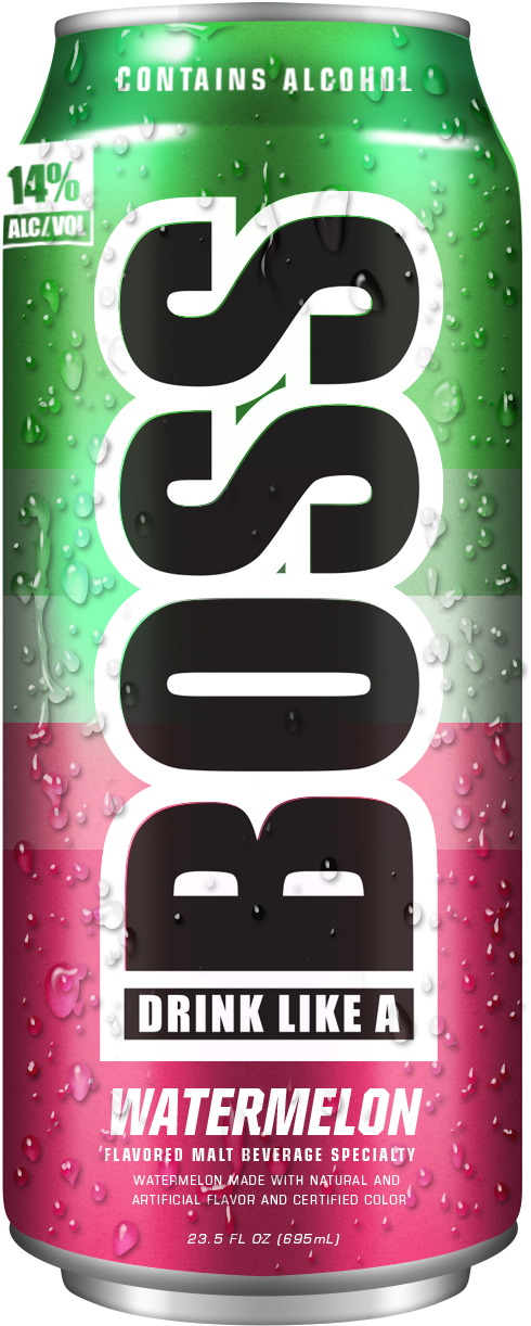 Like A Boss, Watermelon Is A Bold Fruit Flavor That - Drink Like A Boss Grape (616x1342), Png Download