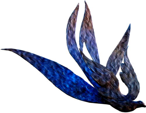 Dove Holy Spirit Extract From A Statue In Duquesne - European Swallow (500x386), Png Download