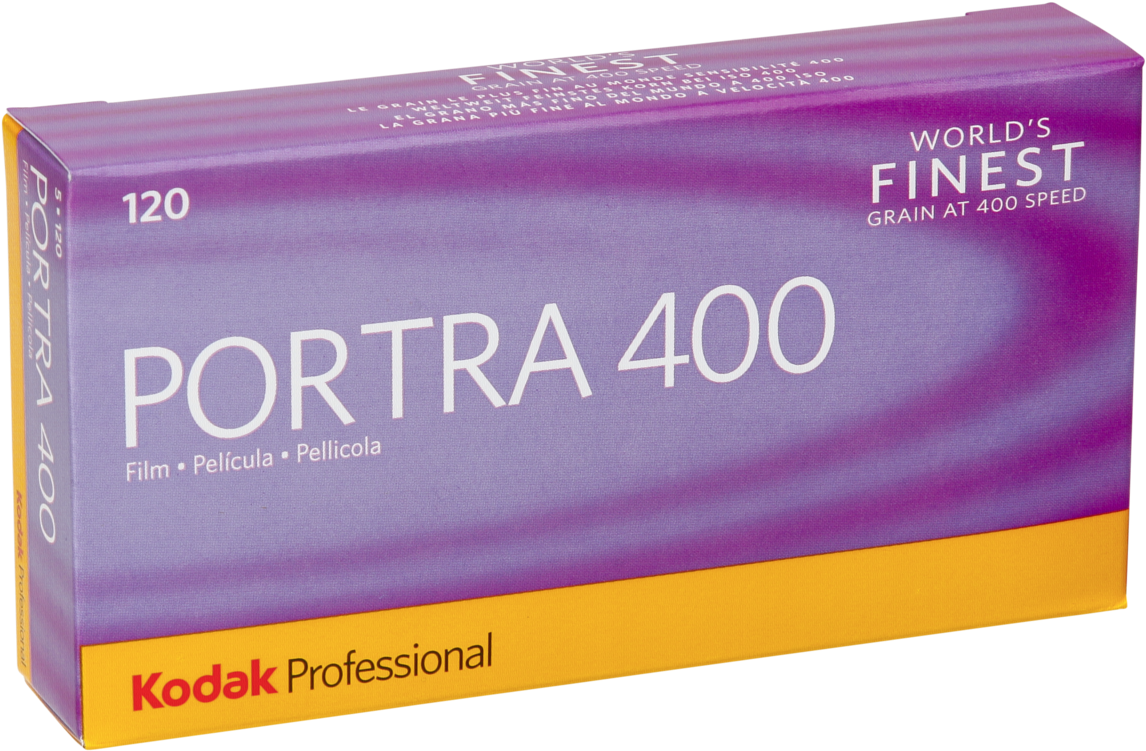 Kodak Professional Portra 400 - 120 (6 Cm) - 5 Rolls (1200x792), Png Download