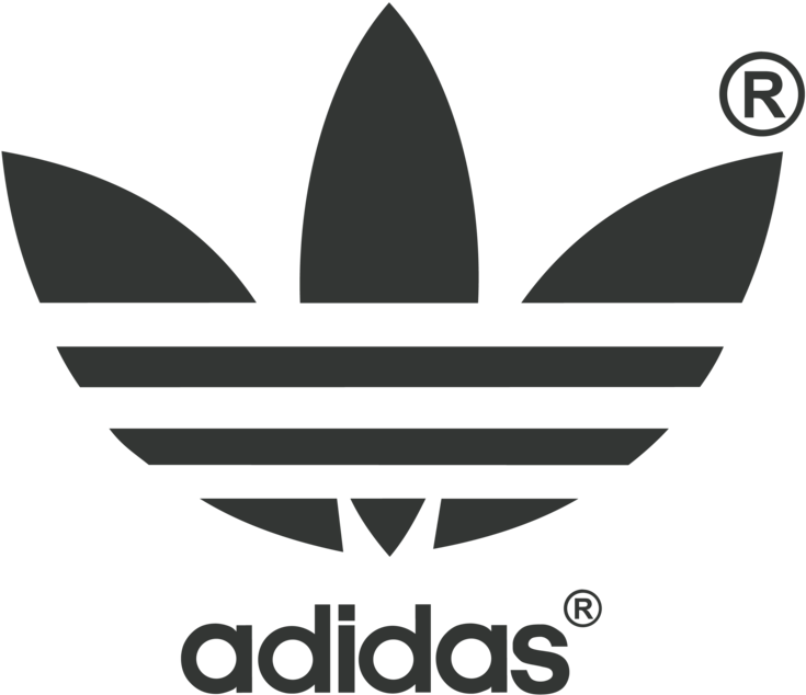 Addidas - Adidas Logo R (1000x1000), Png Download