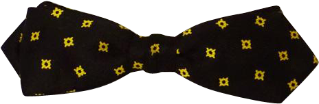 Vintage 1950s Bow Tie Bowtie Beau Brummell Diamond - Paisley (463x463), Png Download