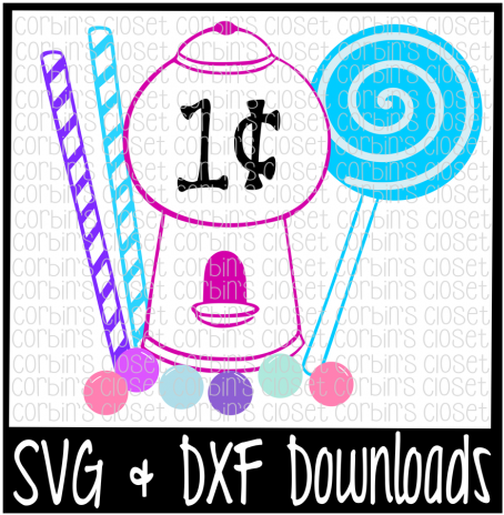 Gumball * Bubblegum * Gumball Machine Cut File By Corbins - Little Brother Biggest Fan Football Svg (720x480), Png Download