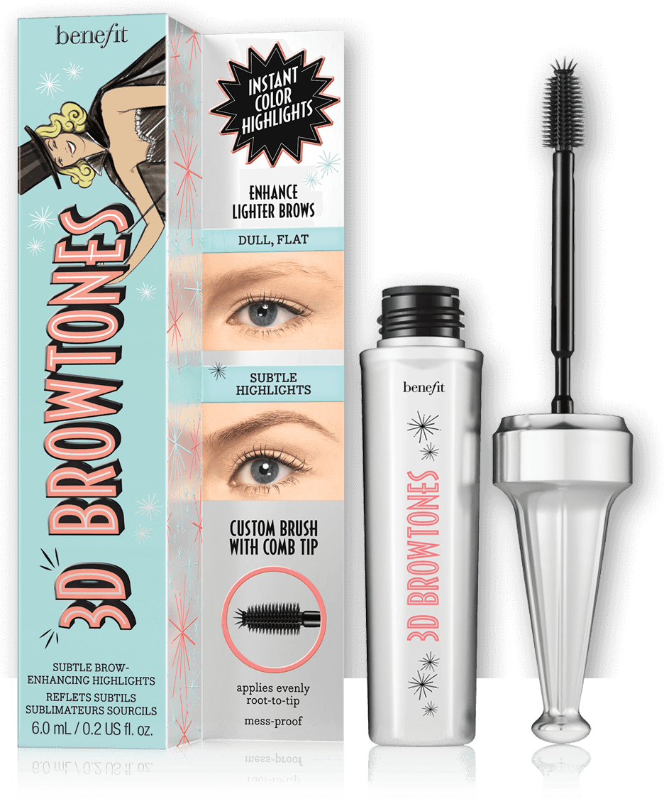3d Browtones Eyebrow Enhancer - Benefit Gimme Brow New Packaging (1220x1380), Png Download