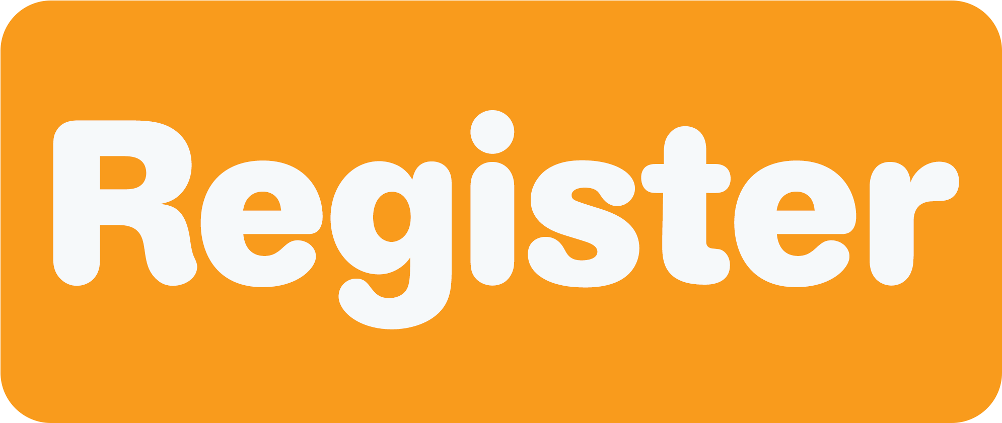 Orange Register Button - Register Button (2064x966), Png Download