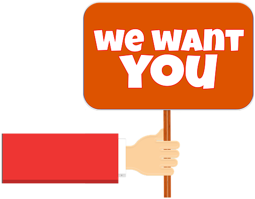 Png Transparent We Want You - We Want You (507x395), Png Download