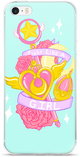 Fight Like A Girl Iphone Case - Mobile Phone Case (600x600), Png Download