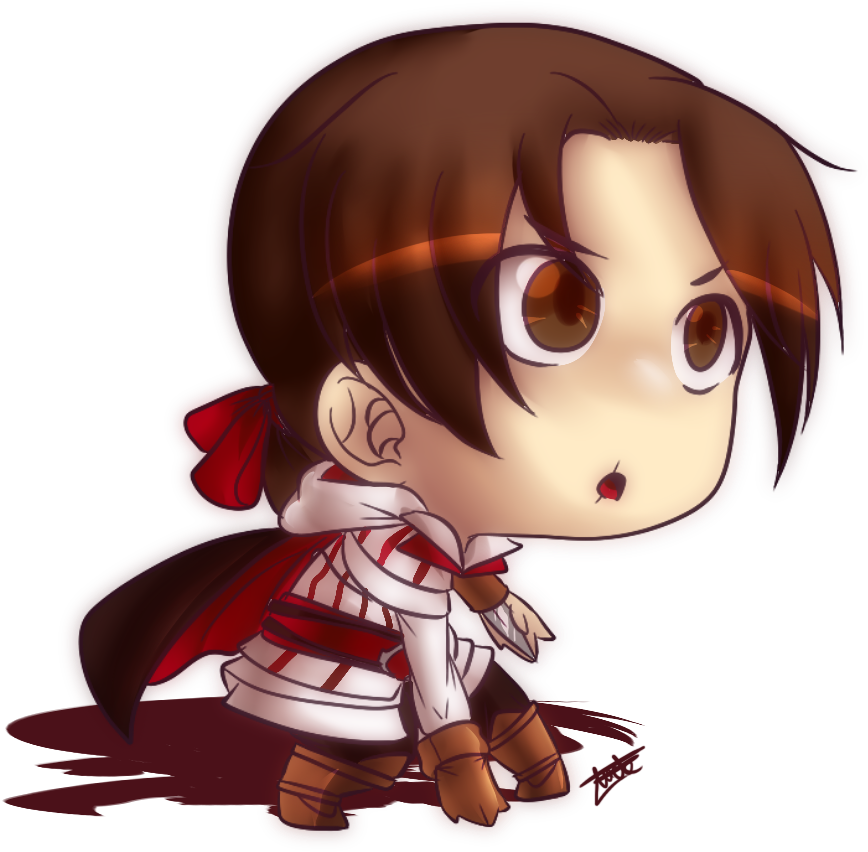 Assassins Creed Unity Clipart Female Elf - Fan Art Assassin's Creed Ezio (1024x1024), Png Download